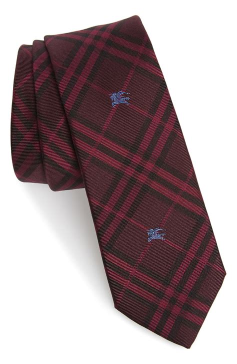 burberry stanfield tie|B Shield Silk Tie in Midnight .